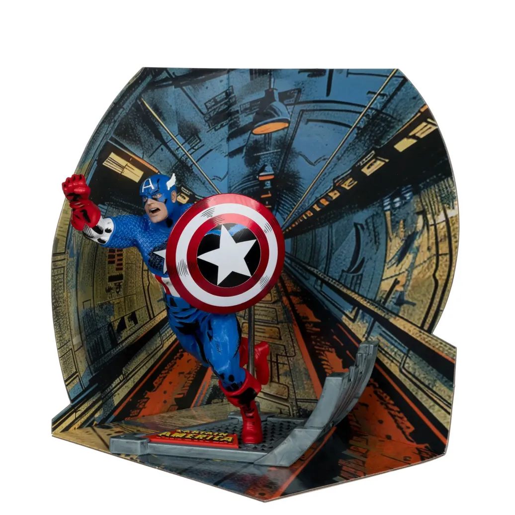 Marvel Collection PVC Statue 1/10 Captain America (Captain America #100) 12 cm