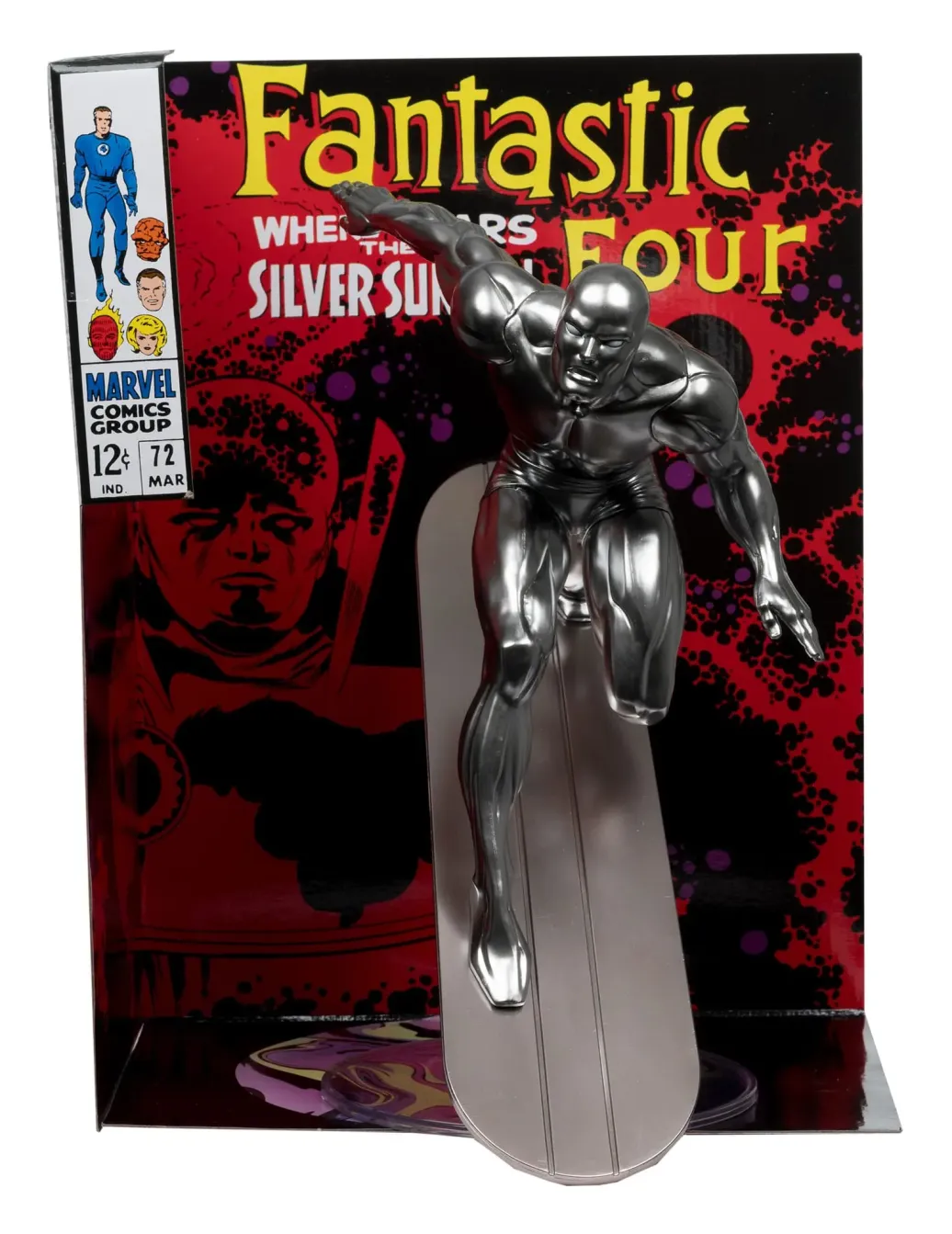 Marvel Collection PVC Statue 1/6 Silver Surfer (Fantastic Four #72) 25 cm