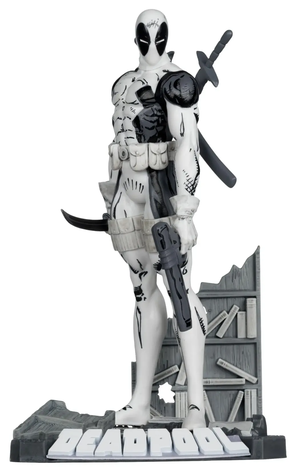 Marvel Collection PVC Statue 1/10 Deadpool (The New Mutants #98) (Line Art) (Gold Label) 17 cm