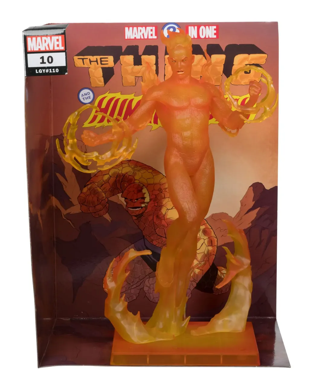 Marvel Collection PVC Statue 1/6 Human Torch (Marvel 2 in 1 #10) 29 cm