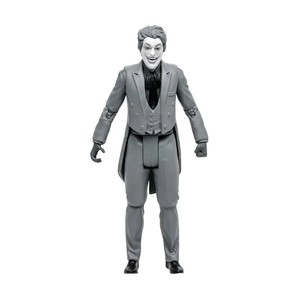 DC Retro Actionfigur Batman 66 The Joker (Black & White TV Variant) 15 cm