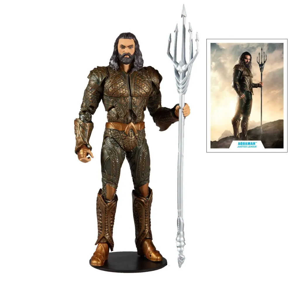 DC Justice League Movie Aquaman Actionfigur 18 cm