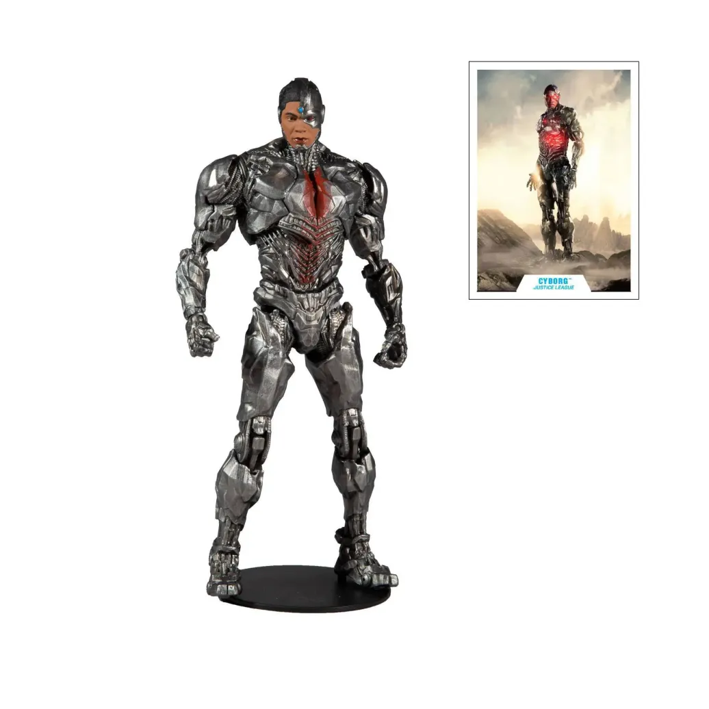 DC Justice League Movie Cyborg Actionfigur 18 cm