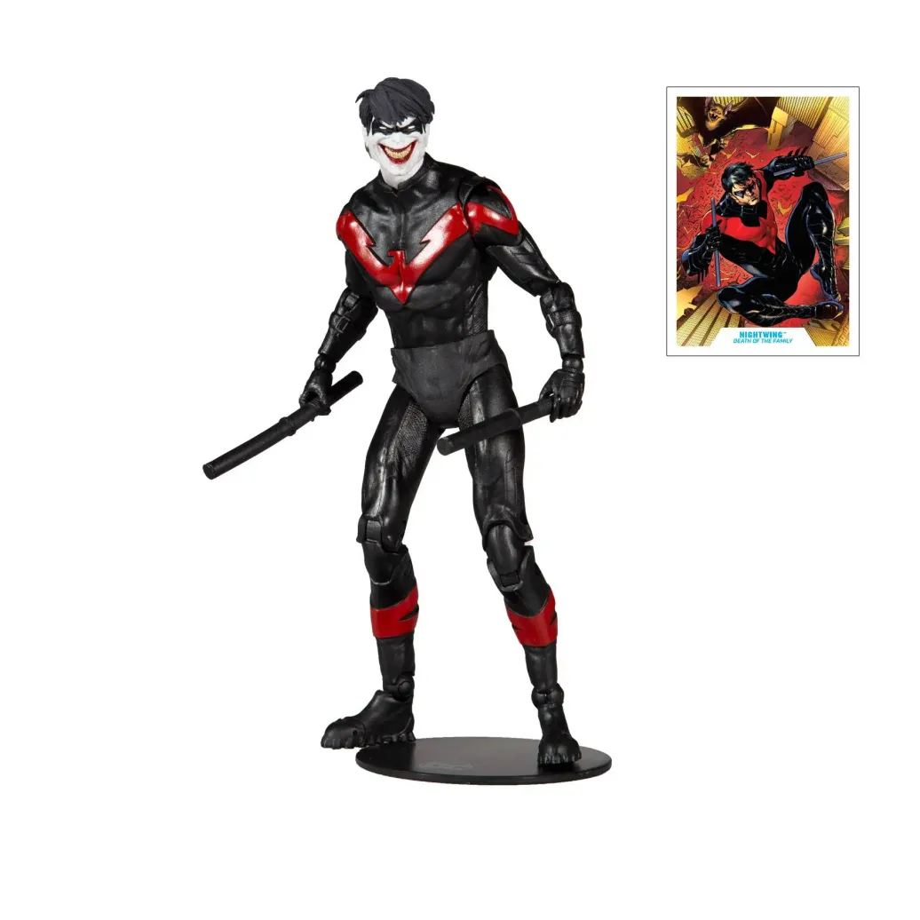 DC Multiverse Nightwing Joker Actionfigur 18 cm