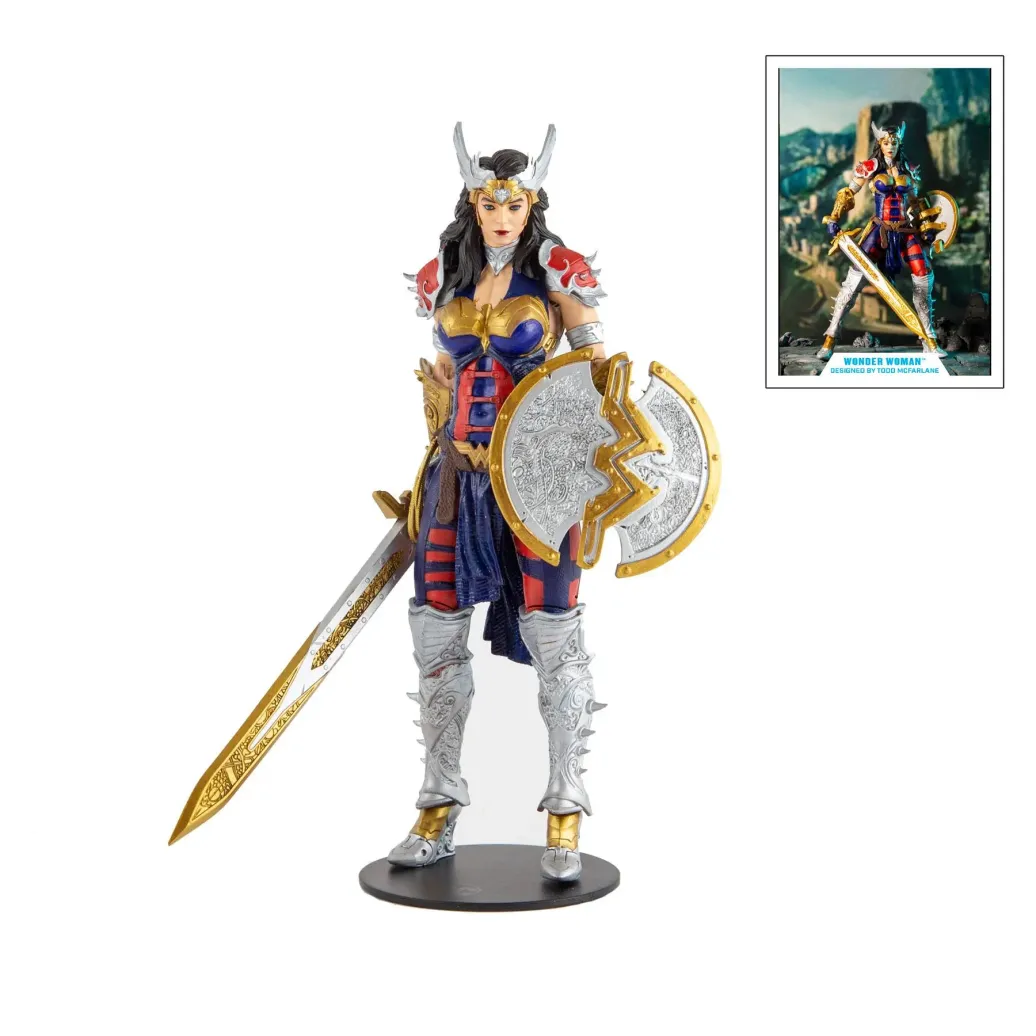 DC Multiverse Actionfigur Wonder Woman Designed by Todd McFarlane 18 cm