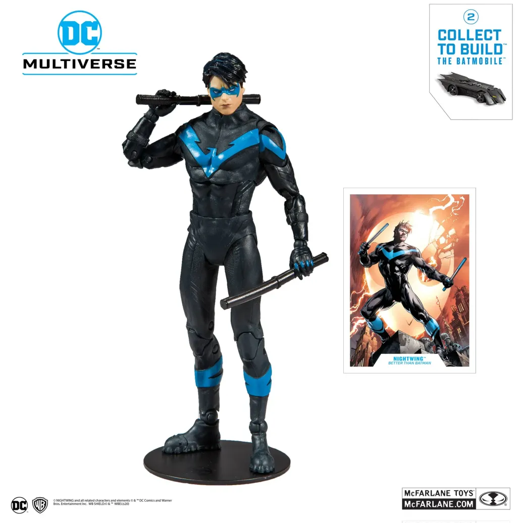 DC Rebirth Build A Nightwing Better Than Batman Actionfigur 18 cm