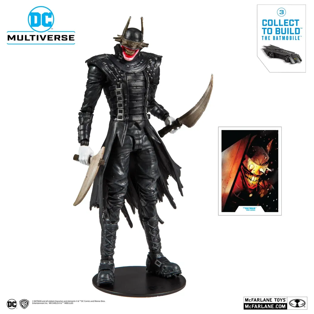 Dark Nights: Metal Build A The Batman Who Laughs Actionfigur 18 cm