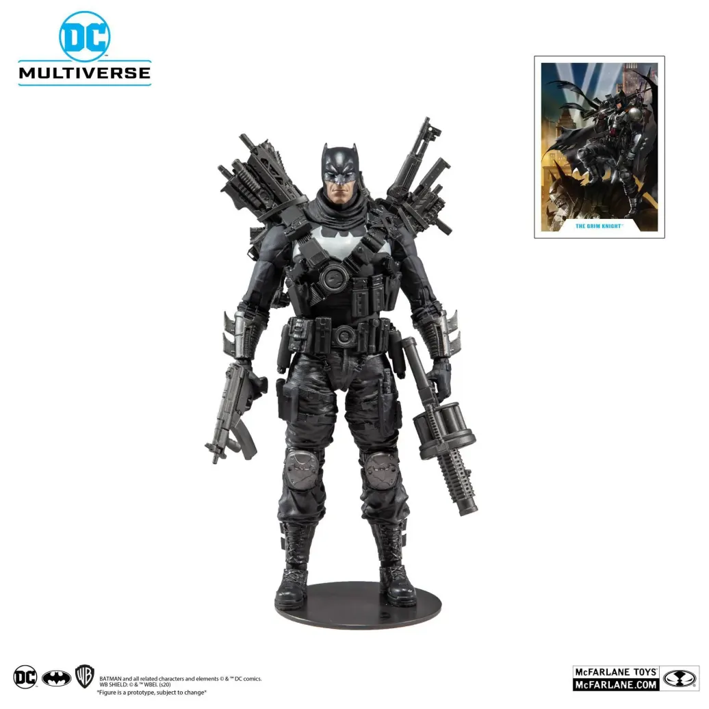 DC Multiverse Dark Nights Metal Grim Knight Actionfigur 18 cm