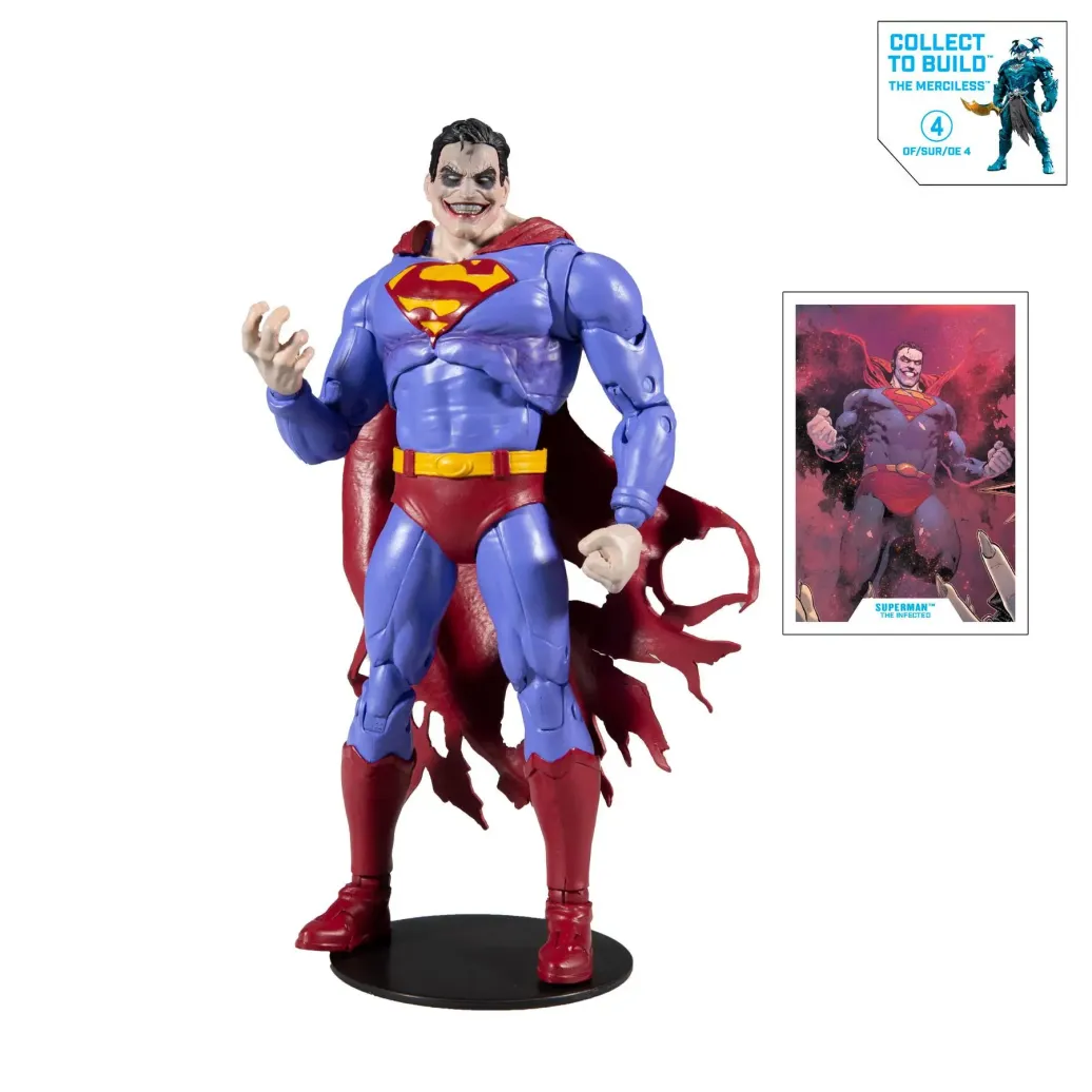 DC Multiverse Superman The Infected Build A Actionfigur 18 cm