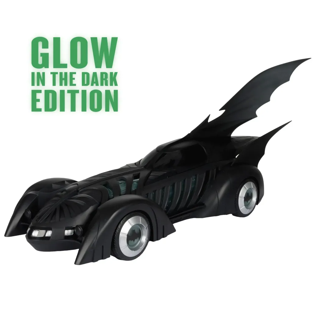 Batman Forever DC Multiverse Fahrzeug Batmobile Glow in the Dark Edition (Gold Label) 79 cm