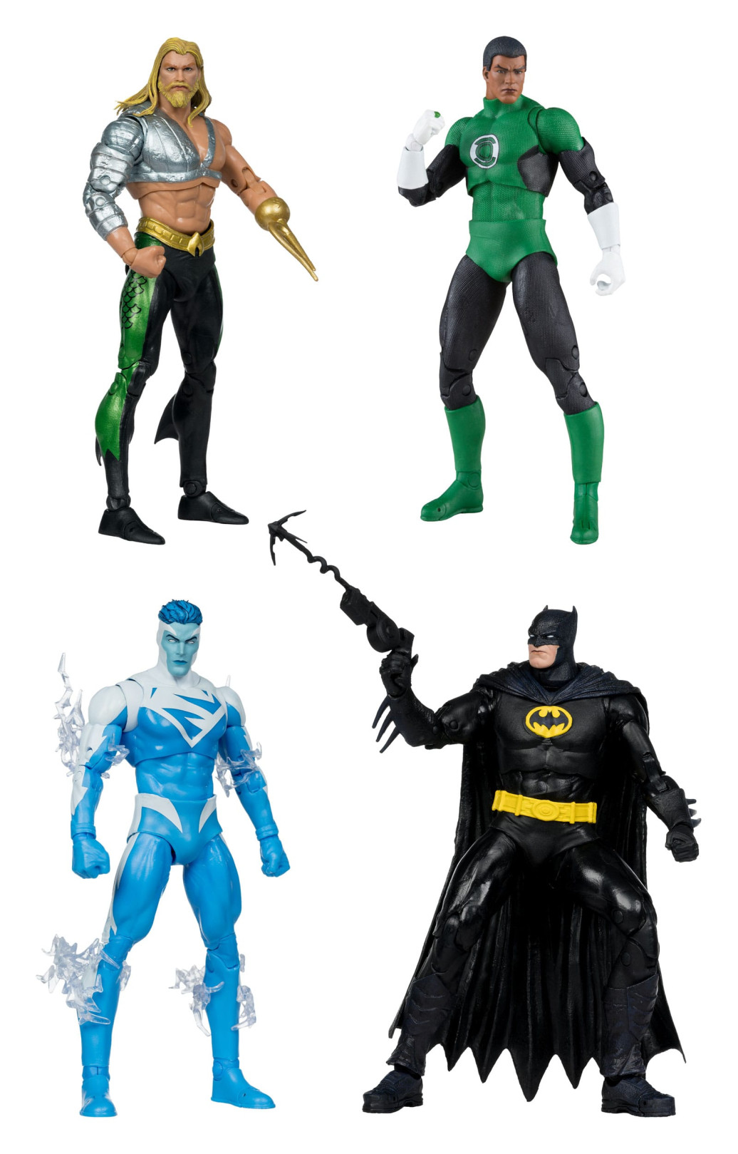 DC Multiverse Build-A Actionfiguren 18 cm Wave 12: JLA (BAF: Plastic Man) Sortiment (6)