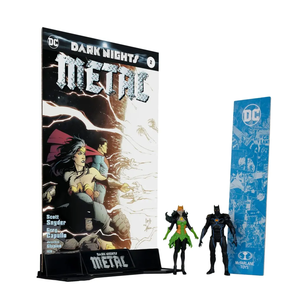 DC Direct Page Punchers Actionfiguren 2er-Pack Batman of Earth-44 & Batman of Earth-11 (Dark Nights: Metal) 8 cm