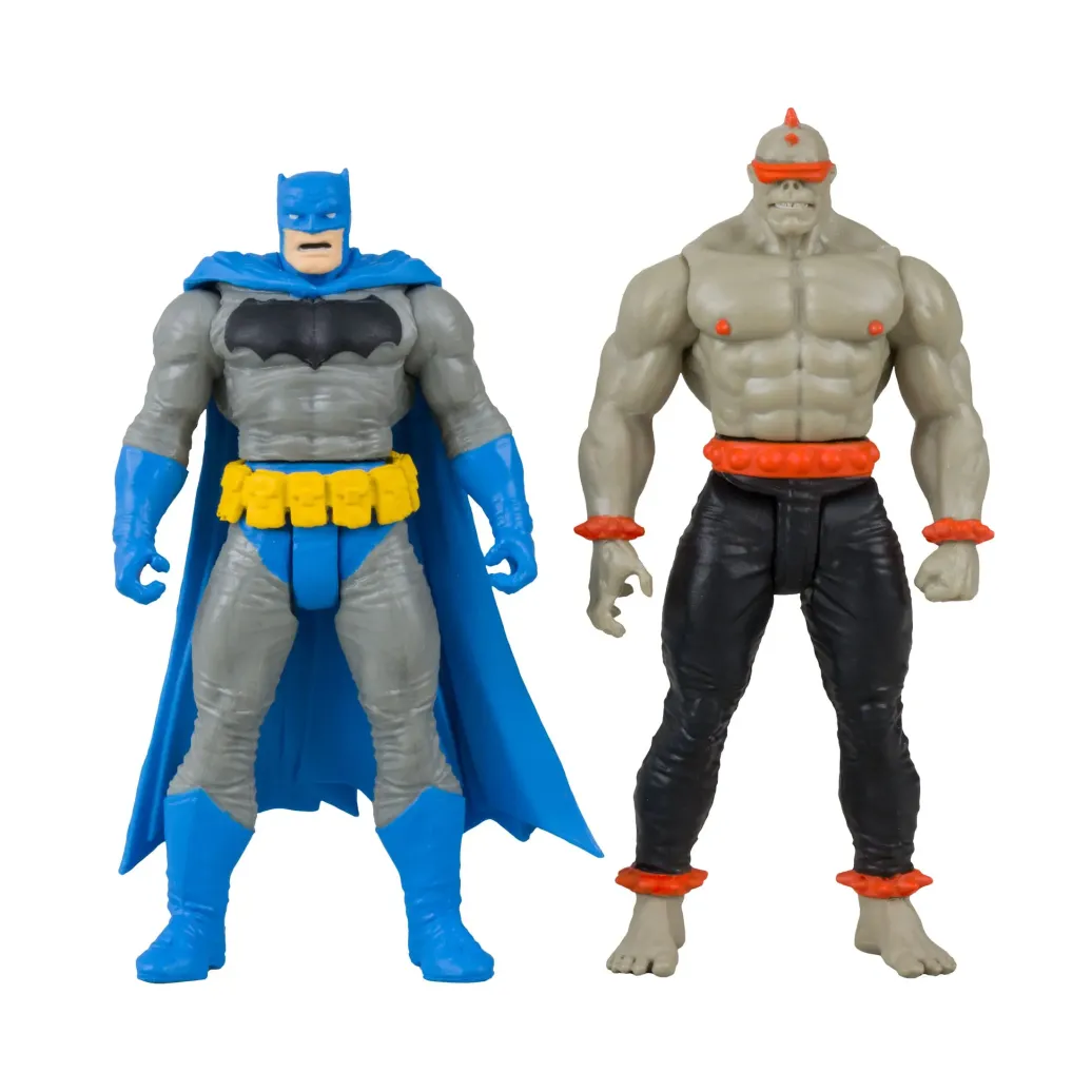 DC Direct Gaming Actionfiguren & Comic Batman (Blue) & Mutant Leader (Dark Knight Returns #1) 8 cm