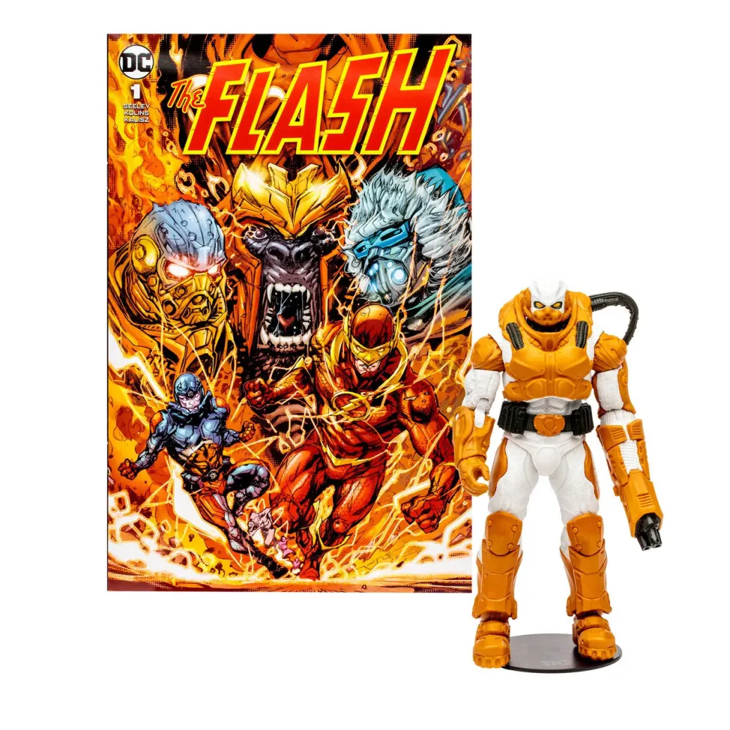 DC Direct Page Punchers Actionfigur & Comic Heatwave (The Flash Comic) 18 cm