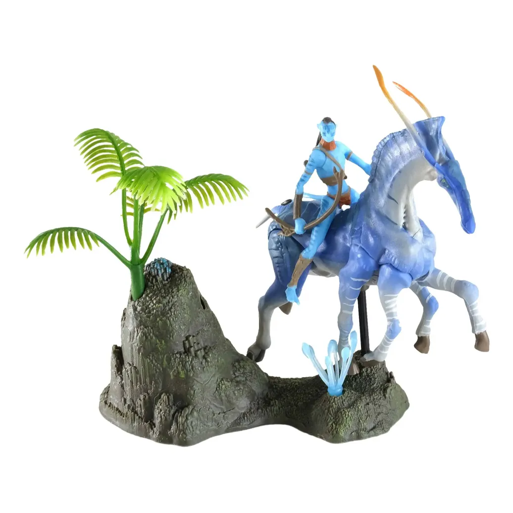 Avatar - Aufbruch nach Pandora Tsu'tey & Direhorse Deluxe Medium Actionfiguren