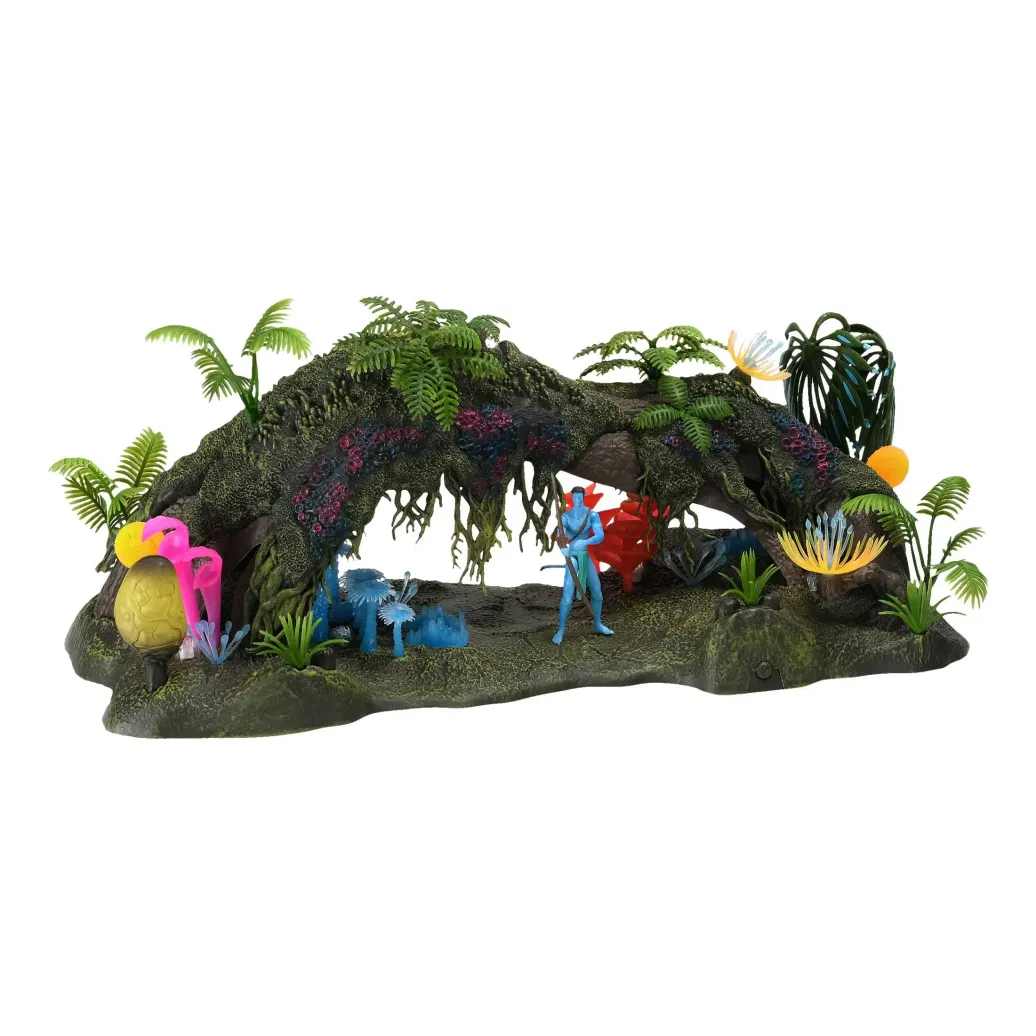 Avatar - Aufbruch nach Pandora Omatikaya Rainforest with Jake Sully Playset Deluxe