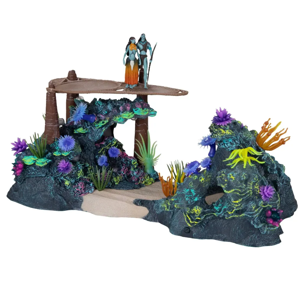 Avatar: The Way of Water Actionfiguren Metkayina Reef with Tonowari and Ronal