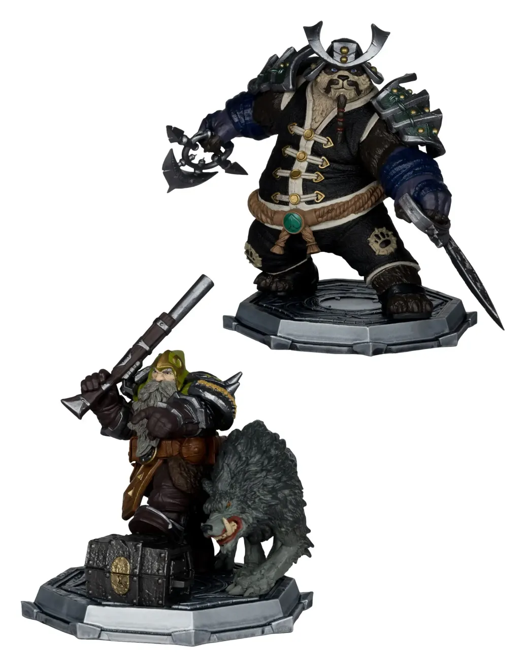 World of Warcraft Actionfiguren Dwarf Hunter & Pandaren 15 cm Sortiment (8)