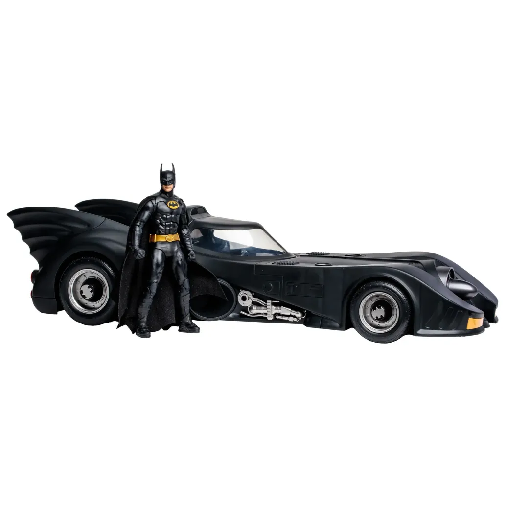 DC Multiverse Fahrzeug und Actionfigur Batman 1989 with Batmobile 18 cm