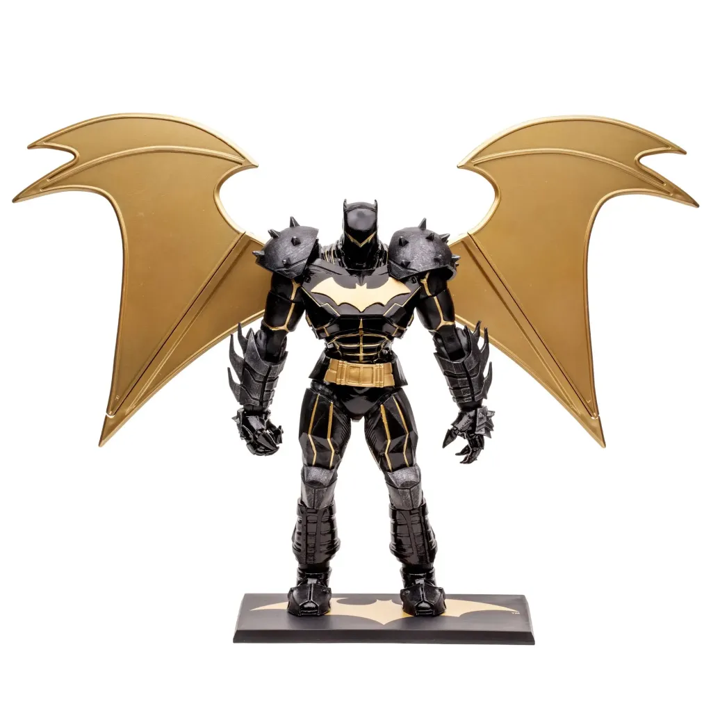 DC Multiverse Actionfigur Batman (Hellbat) (Knightmare) (Gold Label) 18 cm