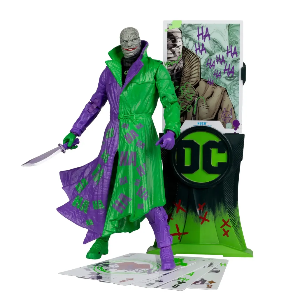 DC Multiverse Actionfigur Hush (Batman: Hush) Jokerized (Gold Label) 18 cm
