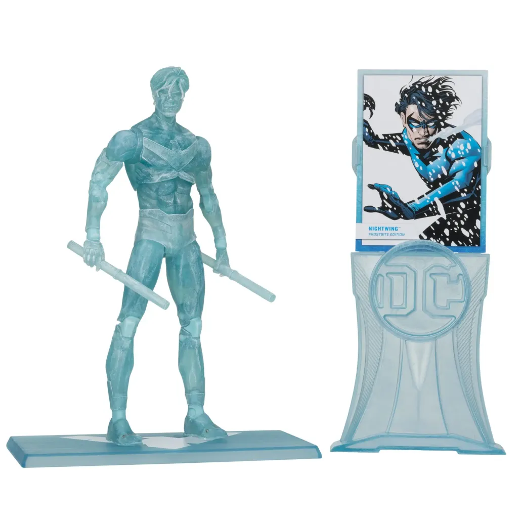 DC Multiverse Actionfigur Nightwing (Titans) (Frostbite Edition) (Gold Label) 18 cm