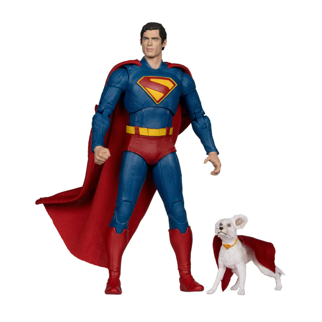 Superman (2025) DC Multiverse Deluxe Actionfigur Superman with Krypto the Super Dog 18 cm
