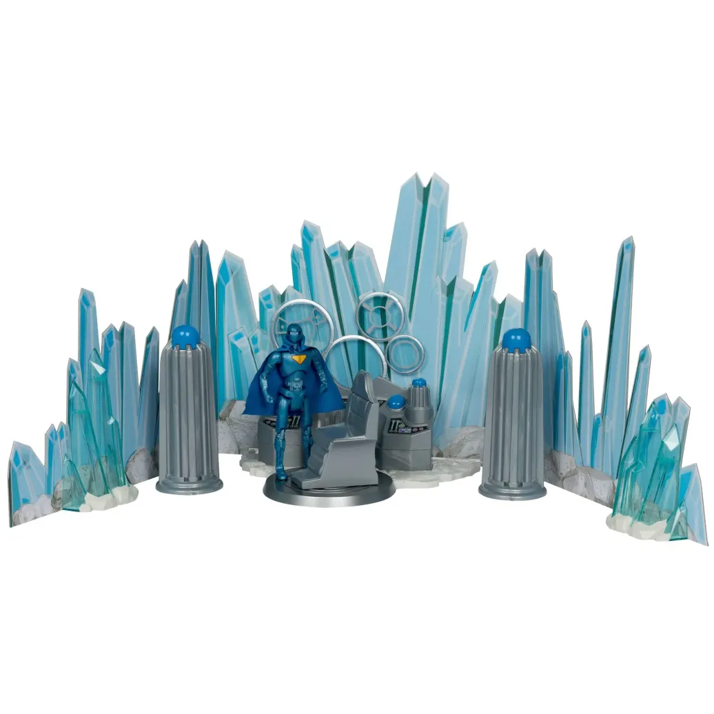 Superman (2025) DC Direct Spielset Fortress of Solitude with Superman Robot 