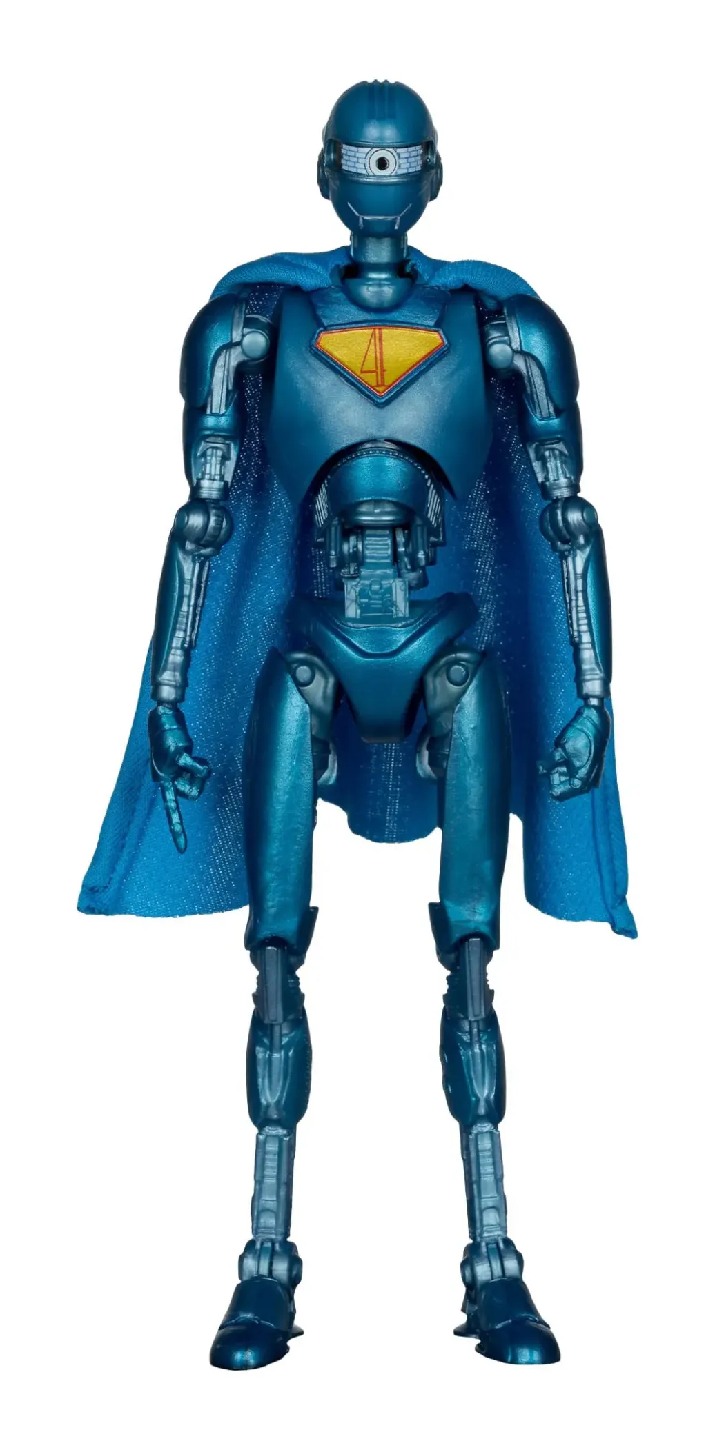 Superman (2025) DC Multiverse Deluxe Actionfigur Superman Robot (Red Platinum Edition) 18 cm