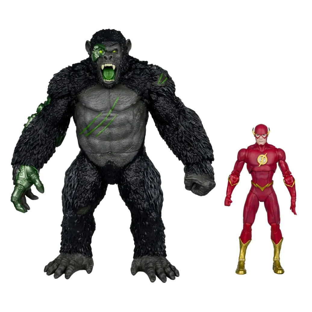 DC Multiverse Actionfiguren 2er-Pack Flash vs. Titano 18 cm