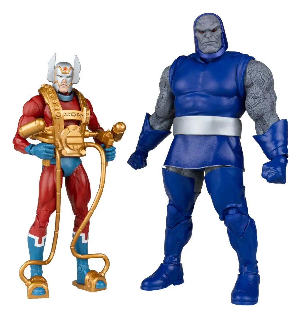 DC Multiverse Actionfiguren 2er-Pack Darkseid vs Orion (New Gods) 18 cm