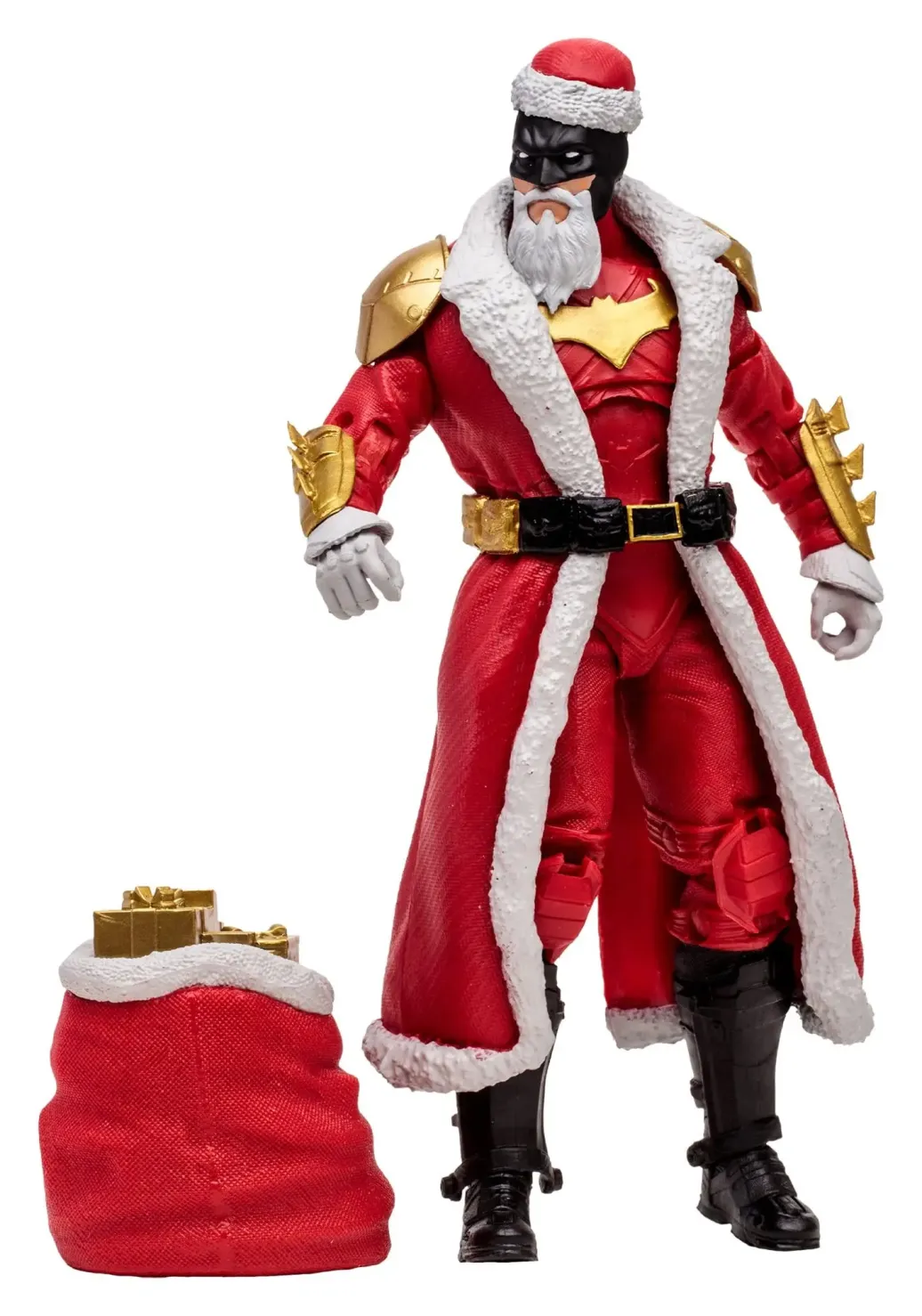 DC Multiverse McFarlane Vault Collection Actionfigur Batman (Red Santa Suit) 18 cm