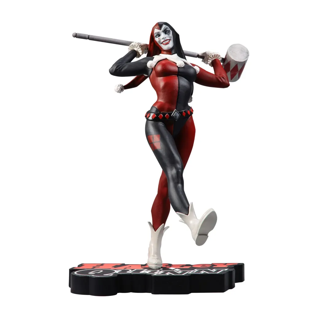 DC Direct Resin Statue Harley Quinn: Red White & Black (Harley Quinn by Stjepan Sejic) 19 cm
