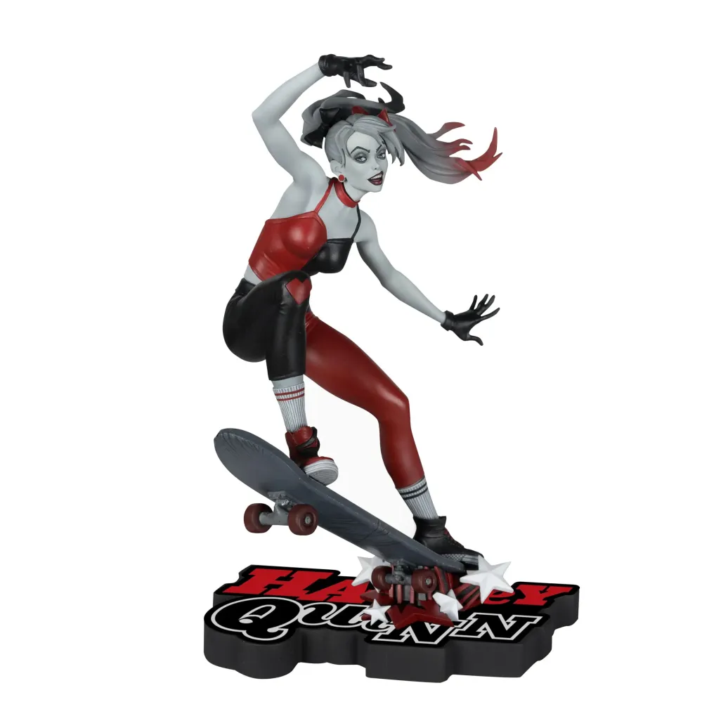 DC Direct Harley Quinn: Red, White & Black Statue 1/10 Harley Quinn by Ivan Tao 20 cm