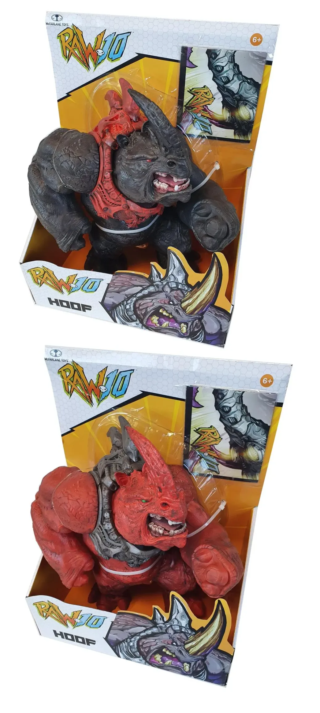 RAW 10 Actionfiguren 2er-Pack Hoof 33 cm
