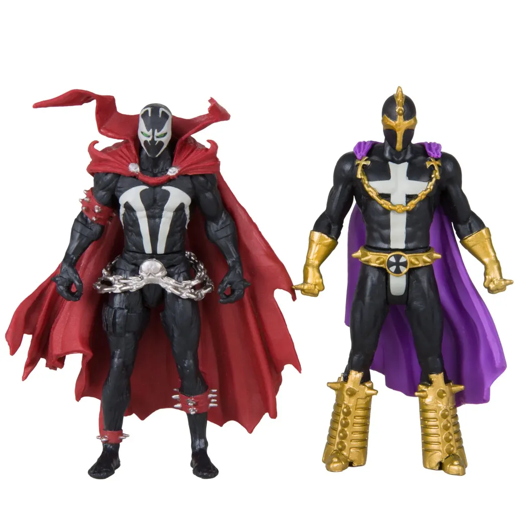 Spawn Actionfiguren & Comic Doppelpacks Spawn & Anti-Spawn (Spawn #1) 8 cm Sortiment (6)