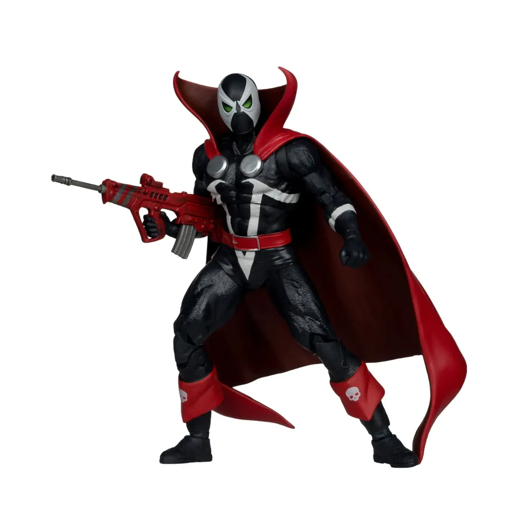 Spawn Page Punchers Actionfigur Spawn 1977 Red and Black (Chase) Red Platinum Edition 18 cm 