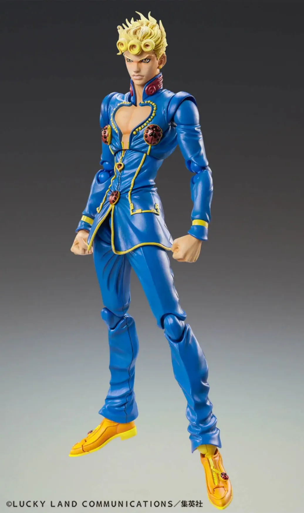 JoJo's Bizarre Adventure Part 5: Golden Wind Actionfigur Chozokado Giorno Giovanna Second 15 cm 
