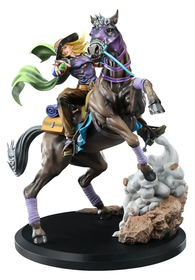 JoJo's Bizarre Adventure: Steel Ball Run Figur Gyro Zeppeli & Valkyrie 31 cm