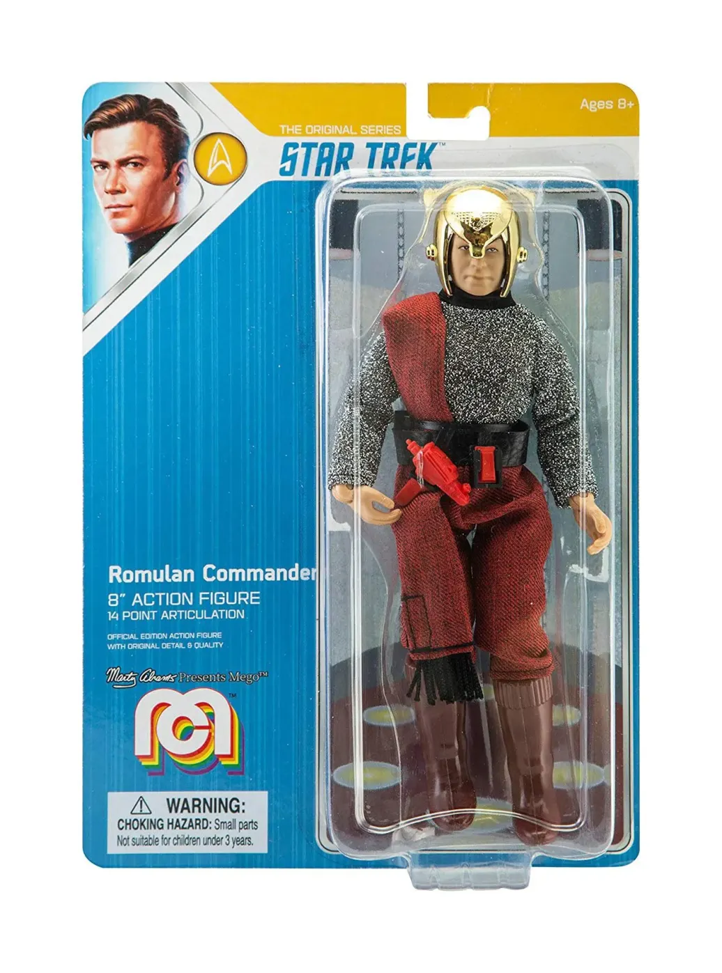 Star Trek TOS Romulan Commander Actionfigur 20 cm