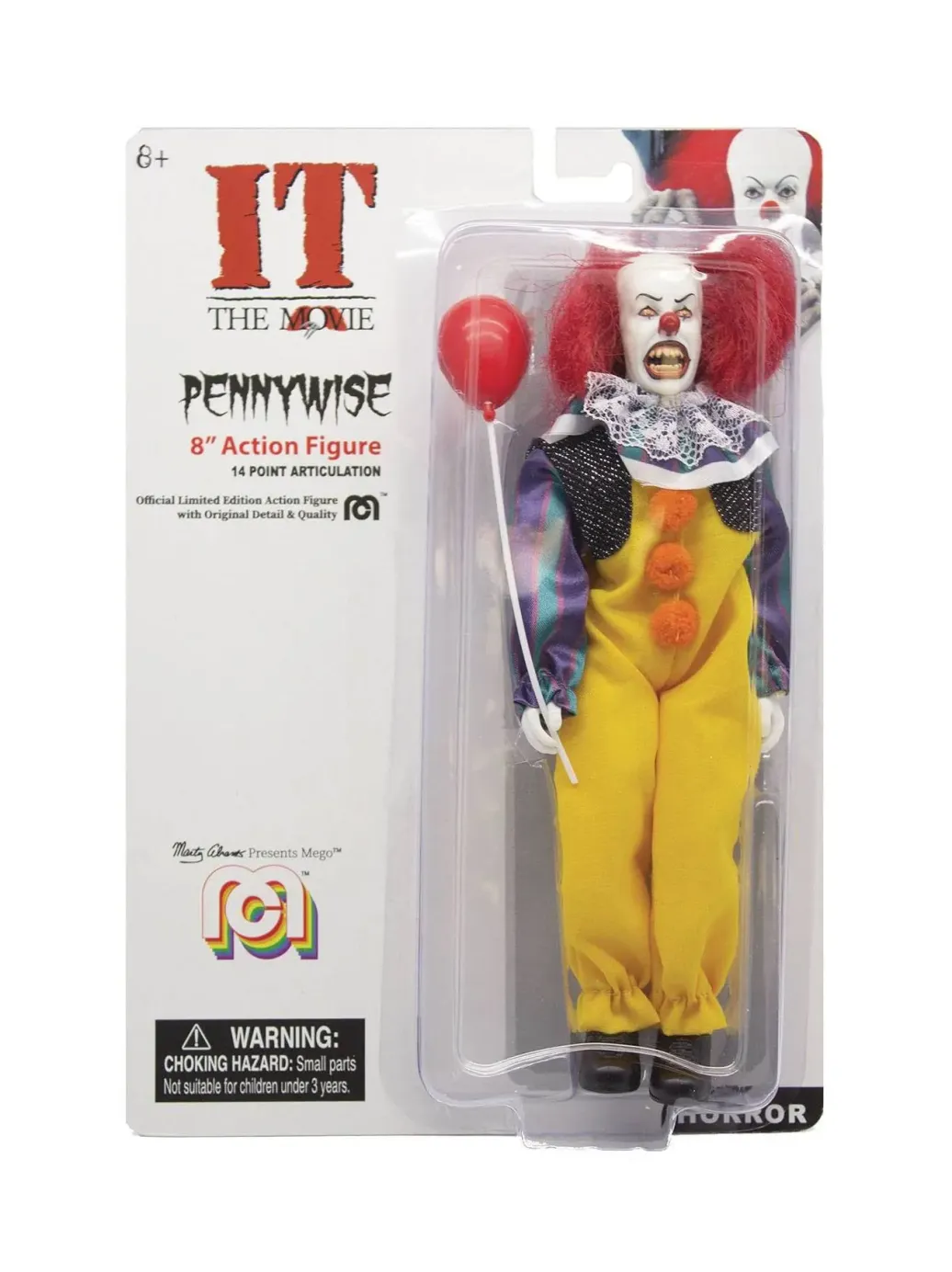Stephen Kings Es 1990 Pennywise Actionfigur The Dancing Clown 20 cm
