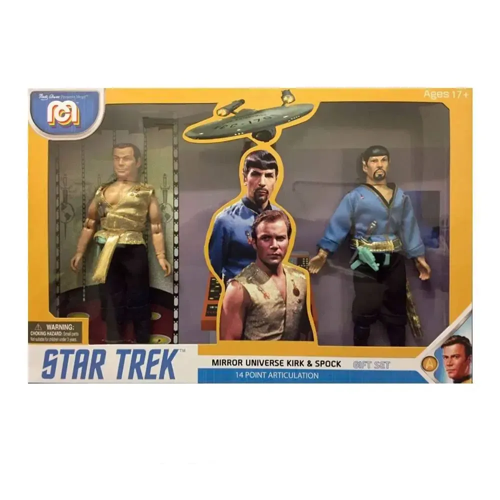 Star Trek Mirror Universe Spock & Kirk Actionfiguren Doppelpack 20 cm