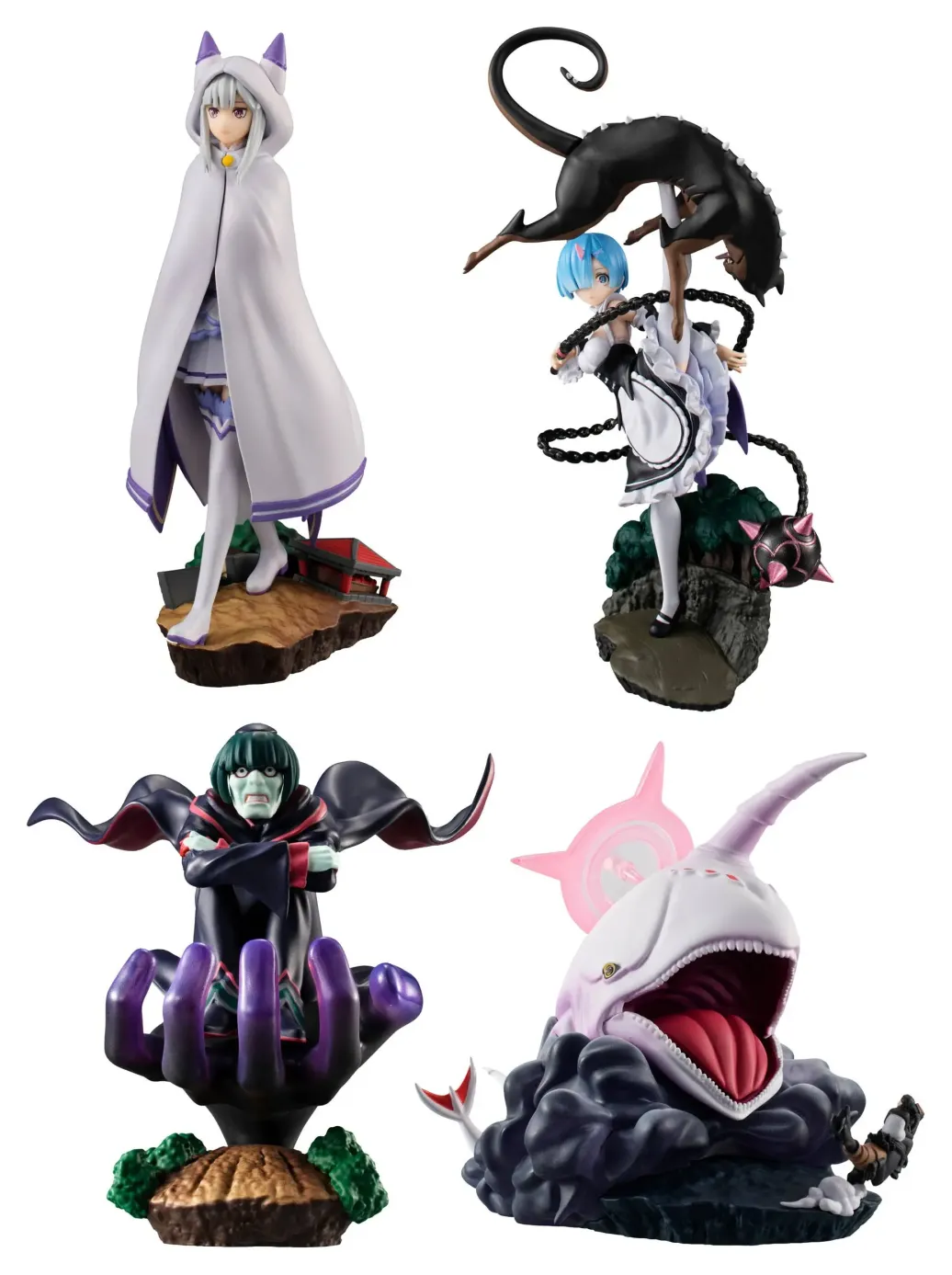 Re:ZERO Petitrama Series Sammelfiguren 9 cm Re:Memory Sortiment (4)