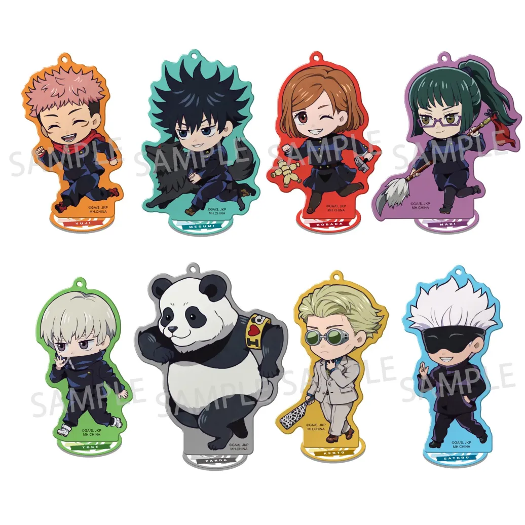 Jujutsu Kaisen TokoToko Mascot Acryl Figuren Limited Version Display 9 cm (8)