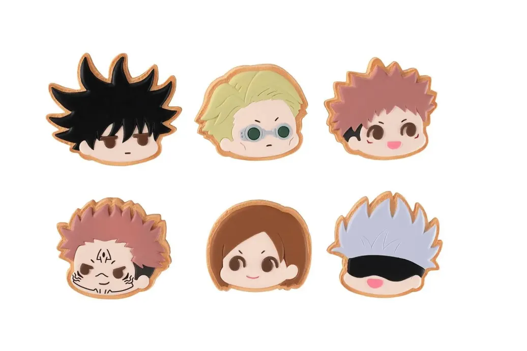 Jujutsu Kaisen Charm Patisserie Anhänger Cookie Sortiment (6)