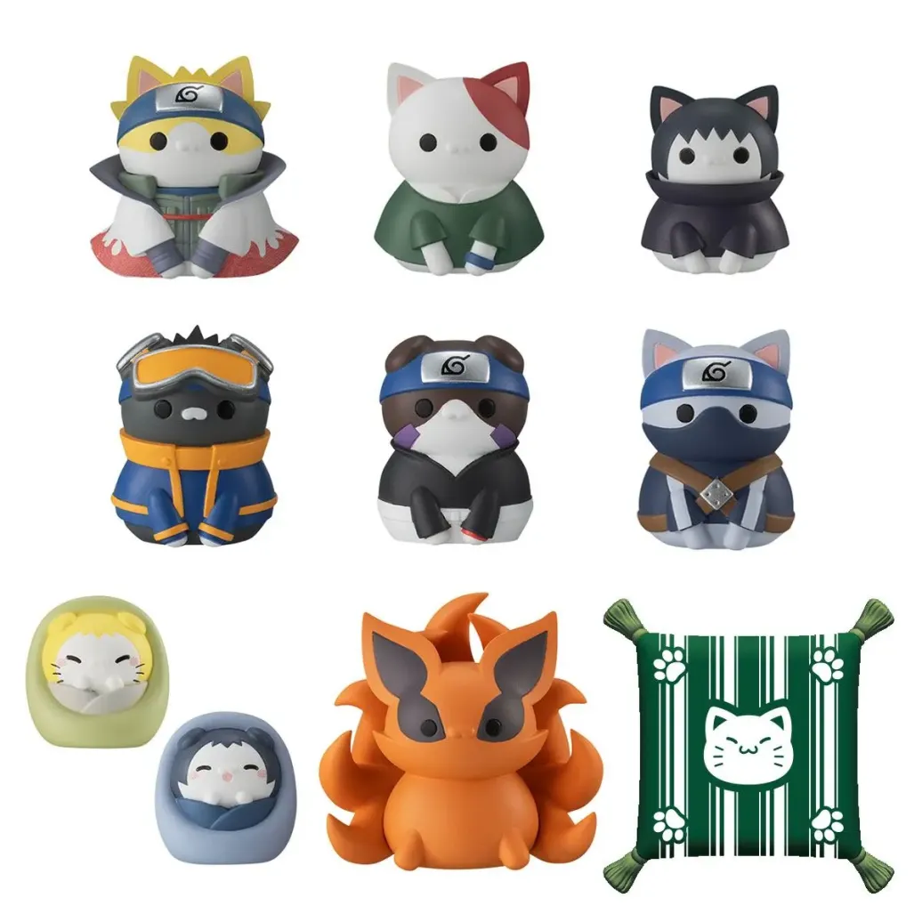 Naruto Shippuden Mega Cat Project Sammelfiguren Nyaruto! Once Upon A Time In Konoha Village Special Set 3 cm