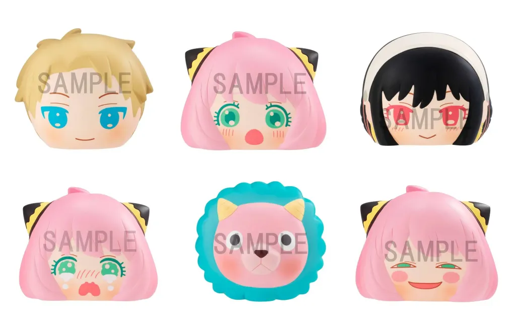 Spy x Family Fluffy Squeeze Bread Anti-Stress-Figuren 8 cm Sortiment Vol. 1 (6)