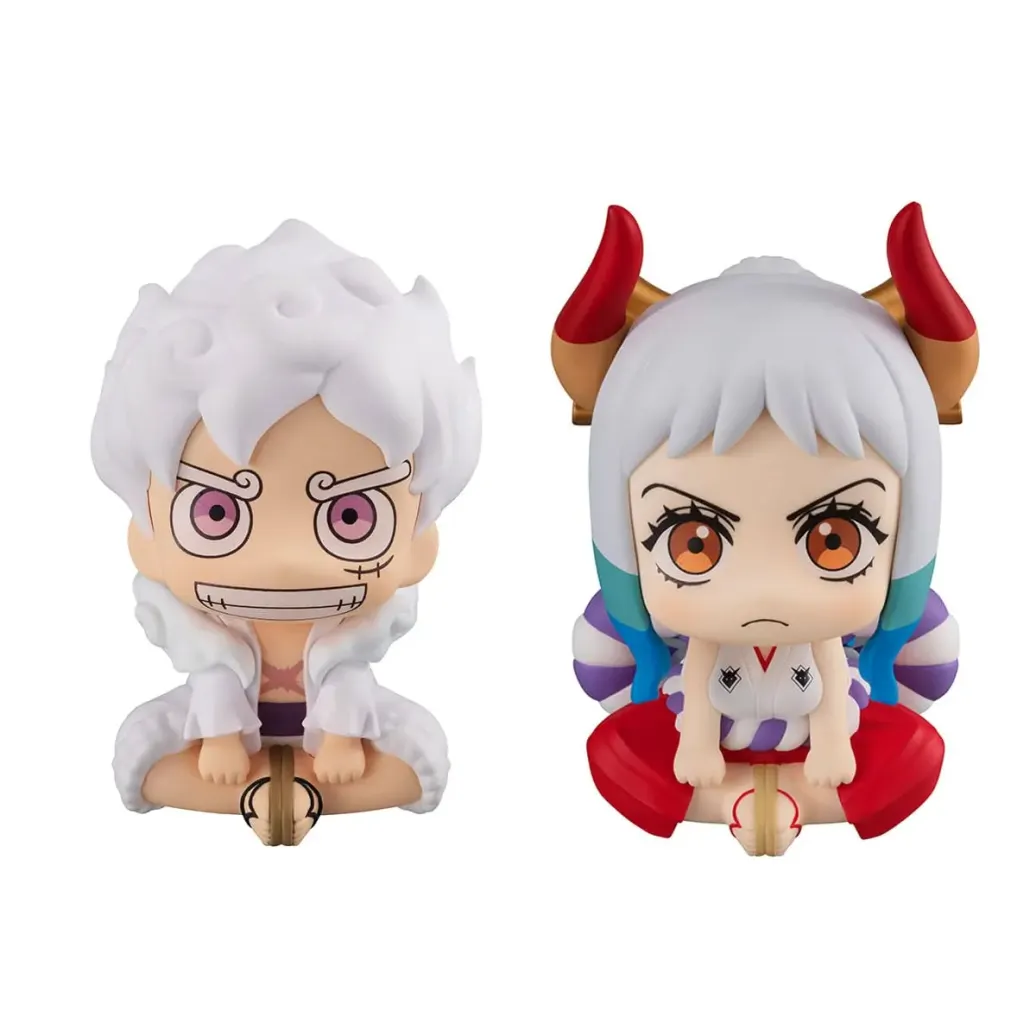 One Piece Look Up PVC Statue Monkey D. Luffy Gear Fifth & Yamato 11 cm (With Gift)