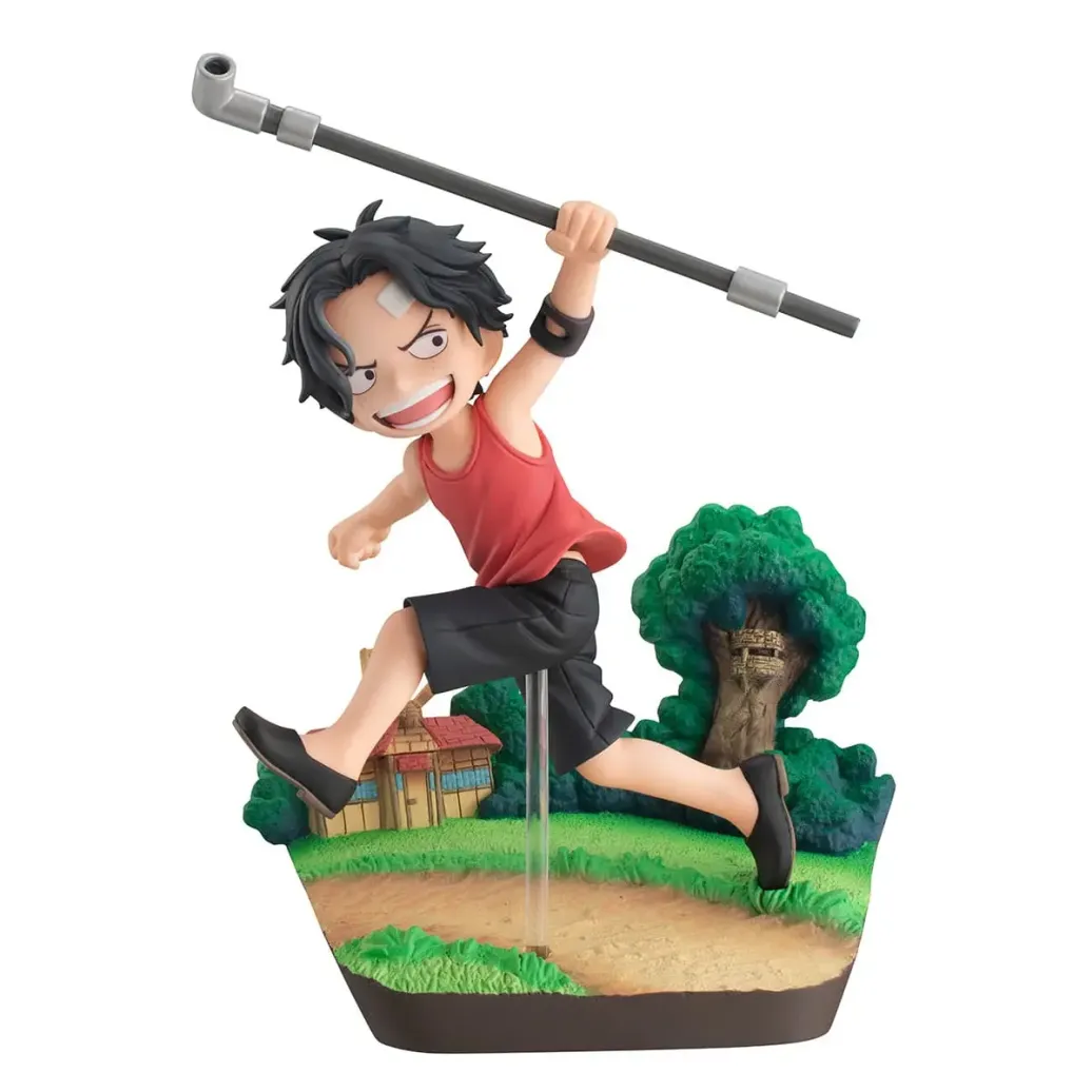One Piece G.E.M. Serie PVC Statue Portgas D. Ace Run! Run! Run! 13 cm