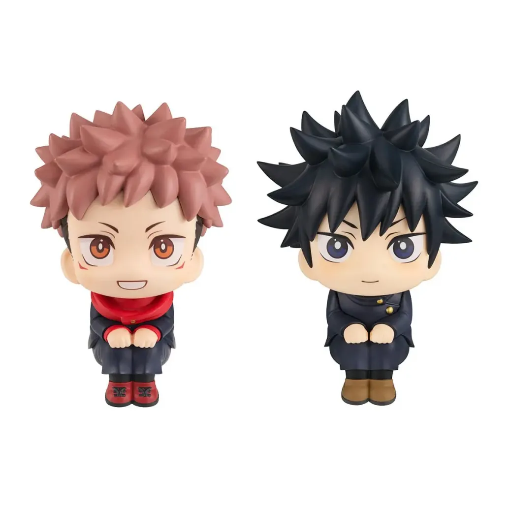 Jujutsu Kaisen Look Up PVC Statue Yuji Itadori Laugh Ver. & Megumi Fushiguro Smile Ver. 11 cm (with gift)